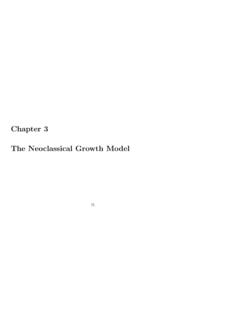 Chapter 3 The Neoclassical Growth Model - MIT …