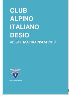 CLUB ALPINO ITALIANO DESIO - caidesio.net