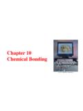 Chapter 10 Chemical Bonding - Millersburg Area School ...
