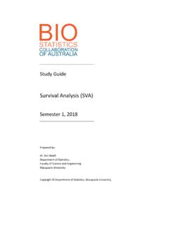Survival Analysis (SVA)