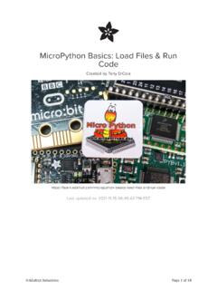 MicroPython Basics: Load Files &amp; Run Code