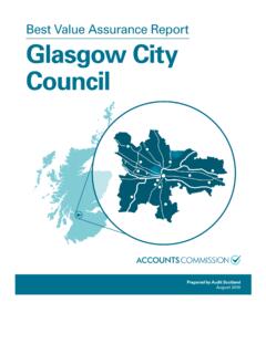 Best Value Assurance Report. Glasgow City Council