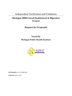 Independent Verification and Validation - MPHI