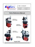Parts Reference Manual - Snap-on Equipment