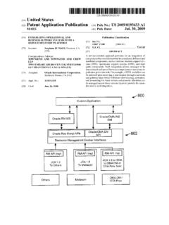 (19) United States (12) Patent Application Publication (10 ...