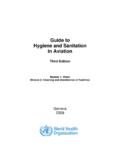 Guide to Hygiene and Sanitation in Aviation - third …