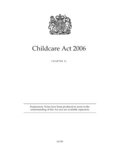 Childcare Act 2006 - legislation.gov.uk