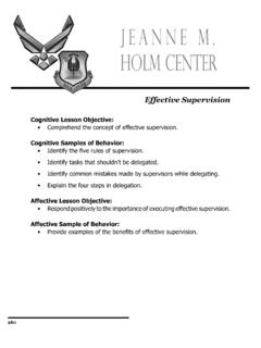 Effective Supervision - University of Notre Dame
