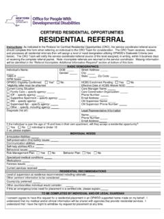 CRO Residential Referral H005