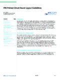 FPA Printed Circuit Board Layout Guidelines - Vicor