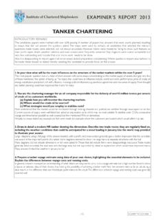 TANKER CHARTERING - Marine Soft Tech