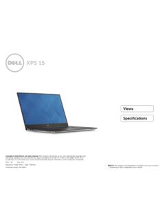 XPS 15 9550 Specifications - Dell