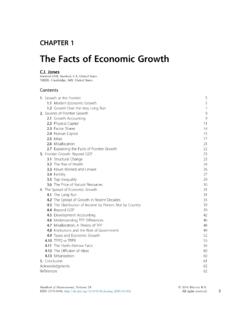 The Facts of Economic Growth - Stanford University
