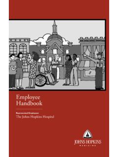 Employee Handbook - Hopkins Medicine