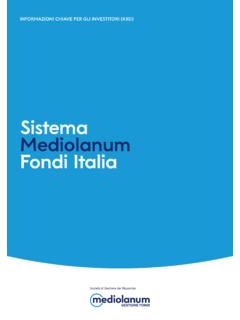Sistema Mediolanum Fondi Italia - …