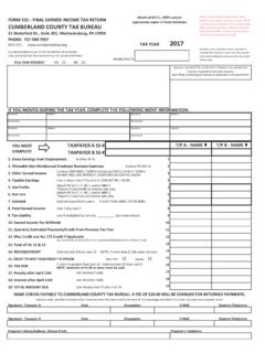 FORM 531 - Cumberland County Tax Bureau