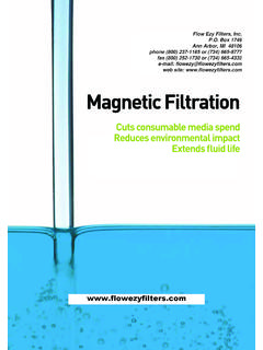 Magnetic Filtration - Flow Ezy Filters