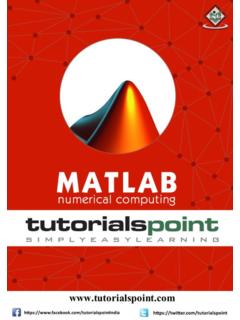 MATLAB - Tutorials Point