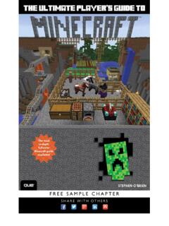 The Ultimate Player's Guide to Minecraft - pearsoncmg.com