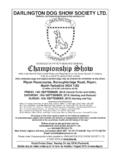 C HAM PIONSH S O W Championship Show - Higham