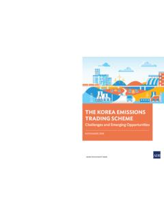 The Korea Emissions Trading Scheme - Asian Development …