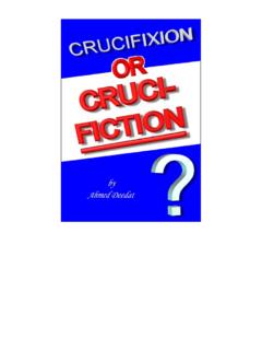 Crucifixion or Cruci-Fiction - IPCI