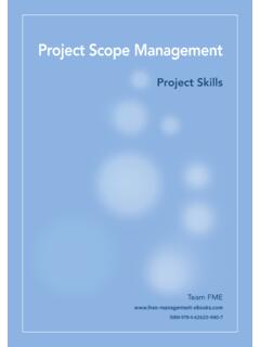 Project Scope Management - University of S&#227;o Paulo