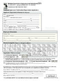 Pesticide Applicator Certification/Registration Application