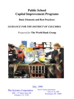 Public School Capital Improvement Programs