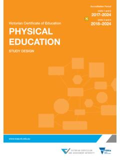 Physical Education - Victorian Curriculum and Assessment ...