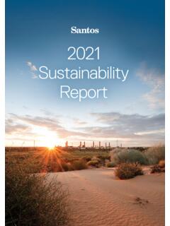 2021 Sustainability Report - Santos