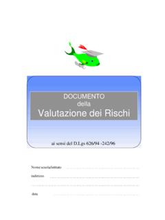 Documento Valutazione Rischi - edscuola.it
