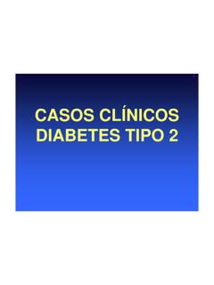 CASOS CL&#205;NICOS DIABETES TIPO 2