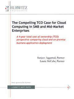 The Compelling TCO Case for Cloud Computing in SMB and …
