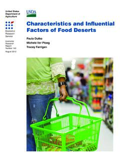 Characteristics and Influential Factors of Food Deserts