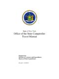 State of New York Office of the State Comptroller …