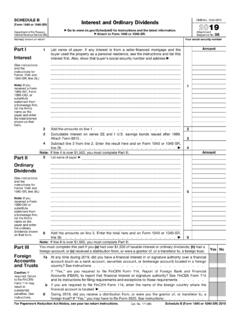 www.irs.gov/ScheduleB Go to Attach to Form 1040 or 1040 …