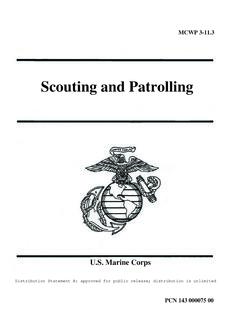 MCWP 3-11.3 Scouting and Patrolling - United States Marine ...