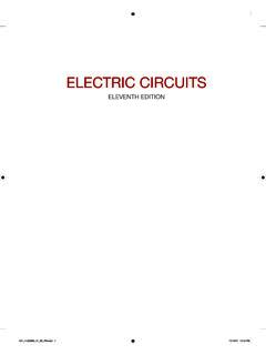 ELECTRIC CIRCUITS - Pearson