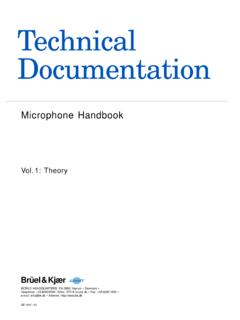 User Manual/Handbook: Microphone Handbook Volume 1 - …