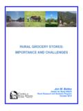 RURAL GROCERY STORES: IMPORTANCE AND CHALLENGES