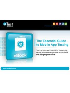 The Essential Guide to Mobile App Testing - …