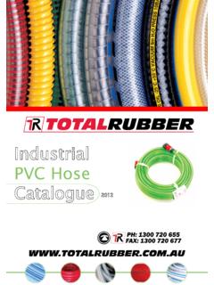 Industrial PVC Hose Catalogue - TOTALRUBBER