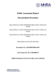 Public Assessment Report Decentralised Procedure - GOV.UK