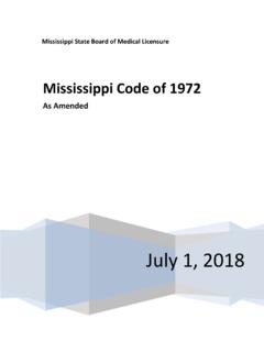 Mississippi Code of 1972 - Mississippi State Board of ...