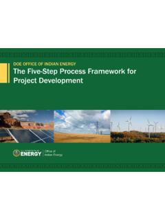 The Five-Step Process Framework for Project Development