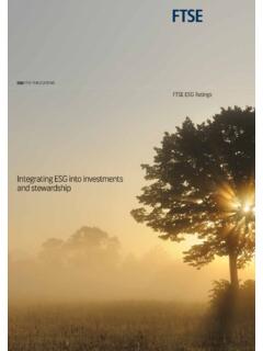 ESG FTSE PUBLICATIONS