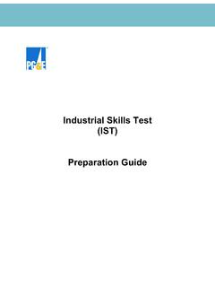 Industrial Skills Test (IST) Preparation Guide