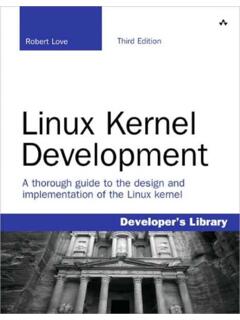 Linux Kernel Development (3rd Edition)