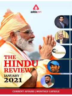 The Monthly Hindu Review | Current Affairs | January 2021